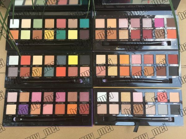 factory direct dhl mixed colors new makeup eyes eyeshadow palette 14 colors eye shadow6 different colors